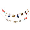 meri meri pirate garland and banner for pirate themed birthday party