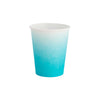 blue ombre paper party cup. Made by Oh Happy Day!
