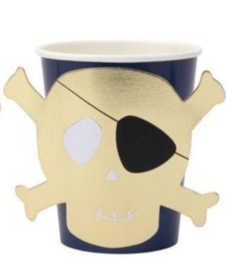 pirate bounty paper cups by Meri Meri
