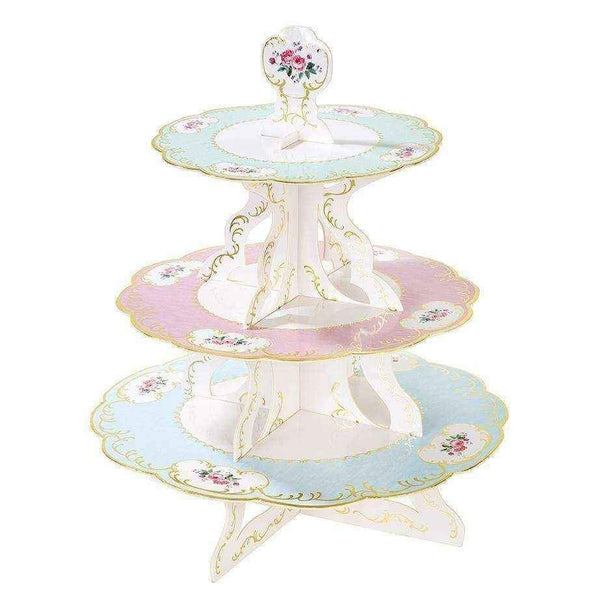 tea party cake stand made by Talking Tables