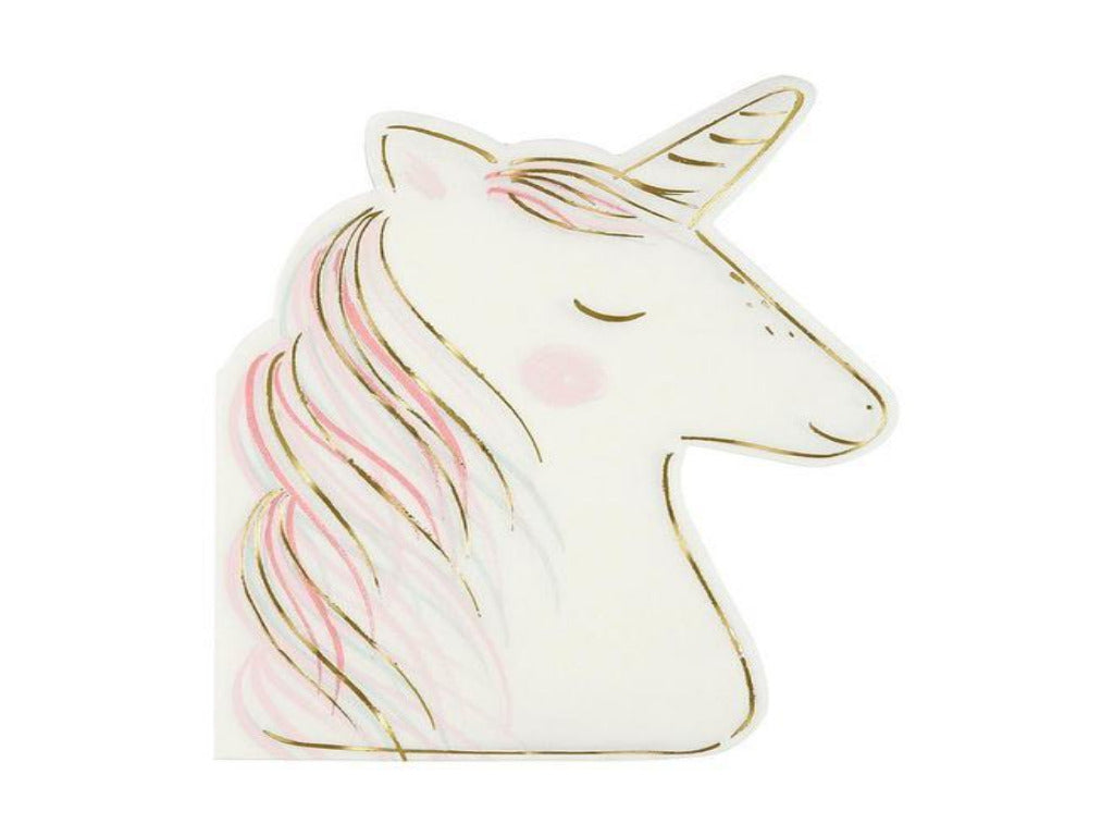 unicorn party napkins